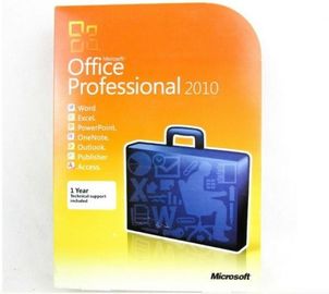 Caixa genuína do retalho de Microsoft Office, caixa varejo de Microsoft Office 2010 internacionais